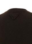 Кашемировый свитер Prada, коричневый - фото 4