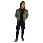 Куртка Alpha Industries MA-1 D-Tec, зеленый - фото 4