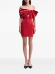 Платье мини с бантом Lika, красный - фото 2