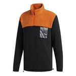 Толстовка adidas neo x POKEMON Crossover Half Zipper Splicing Pullover Black, черный - фото