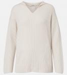 Фалконе худи из шерсти с рубчатым узором S Max Mara, Winter White - фото