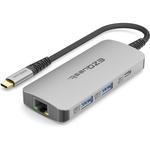Док-станция EZQuest USB-C Multimedia 7-in-1 Hub X40227 - фото 2