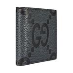 GUCCI Кожаный кошелек мужской темно-серый - фото 2