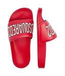 Тапочки Dsquared2, красный - фото 4