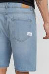 Джинсовые шорты !Solid Regular Jeans, синий деним - фото 4