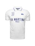 Футболка поло La Martina, белый - фото