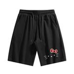 Шорты Casual Unisex Hello Kitty Sanrio, черный - фото