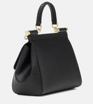 Маленькая сумка через плечо Sicily из кожи Dolce&Gabbana, черный - фото 4