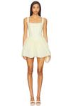 Мини-платье Lina от Nbd, pale yellow - фото