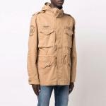 Куртка с фирменным логотипом Polo Ralph Lauren, хаки - фото 6