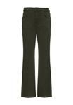 Брюки MIT FLARED LEG comma casual identity, оливковый - фото 4