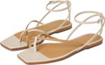 Сандалии Vince Ali Thong Sandals, цвет Light Sable/Moonlight Leather - фото