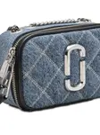 Сумка The Quilted Denim Chain Snapshot MARC JACOBS, синий - фото 6