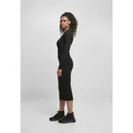 Платье Urban Classics Knit Big Midi, черный - фото 2