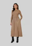 Повседневное платье Threadbare, Taupe - фото