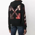 Толстовка fw21 logo pattern printing pullover ordinary version black Off-White, черный - фото 3