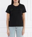 Футболка женская Desigual с декором, черный - фото