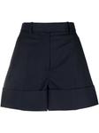 Thom Browne шорты с декором 4 Bar, синий - фото