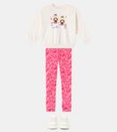 Хлопковый джерси свитшот с принтом Mini Rodini, Offwhite - фото 2