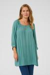 Туника Kaffe KAamber, зеленый - фото 2