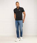 Поло EA7 Regular Fit, черный - фото 2