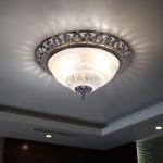 Потолочный светильник Globo Lighting серебристый, 33/33/17 см - фото 2