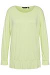 Лонгслив Ulla Popken, цвет limettengrün - фото