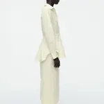 COS Женская рубашка Cream Yellow - фото 5