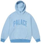 Толстовка Palace Reverse Hood, синий - фото