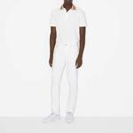 Рубашка поло мужская белая Burberry, белый - фото 3