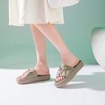 Шлепанцы женские Gemeiq, цвет Apricot - фото 7