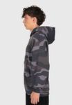 Толстовка Dropsize Zip-up sweatshirt, Camo Anthracite/Anthracite - фото 6
