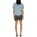 Шорты Checked Burberry, коричневый - фото 4