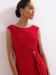Женское платье макси с драпировкой Phase Eight, Red - фото 4