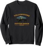 Толстовка Yellowstone Dutton Ranchable, черная - фото