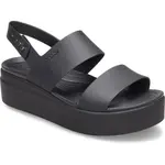 Сандалии Crocs Brooklyn Low Wedge, черный - фото