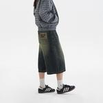 Джинсовые шорты унисекс Crying Center, светло-голубые - фото 8