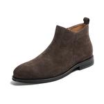 Ботильоны мужские кофейные Devanro, Coffee - фото