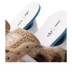 Кроссовки adidas x atmos Pink Gazelle Indoor 'Trinity Leopard Warm Sandstone' - фото 7