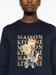 Толстовка Fox Champion Maison Kitsuné, синий - фото 5