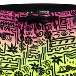 Мальчиковые плавки-бермуды с градиентом 4-20 Squiggle Ombre Hurley, мультиколор - фото 3