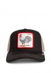 Бейсболка Goorin Bros TRUCKER ROOSTER, Black - фото 7