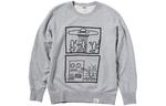 Свитшот Keith Haring X унисекс серый Uniqlo, серый - фото
