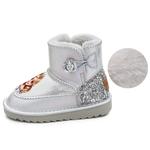 Детская обувь со стразами и кристаллами Budding, аква - фото 2