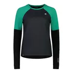 Женская джерси Tarn Merino Shift Wind Mons Royale, Pop Green/Black - фото