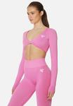 Топ SQUATPROOF ALISH SEAMLESS V, Rose Pink/Pink - фото 4