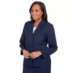 Женский базовый легкий блейзер Alfred Dunner, синий - фото 3