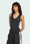 Топ Adidas Originals V-NECK, Black - фото 3