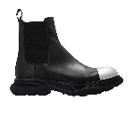 Кроссовки Alexander McQueen Alexander McQueen Tread Slick Boot 'Black Silver', черный - фото