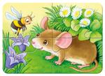 Равенсбургер, пазл, Обитатели сладкого сада, 2/4/6/8 шт. Ravensburger - фото 3